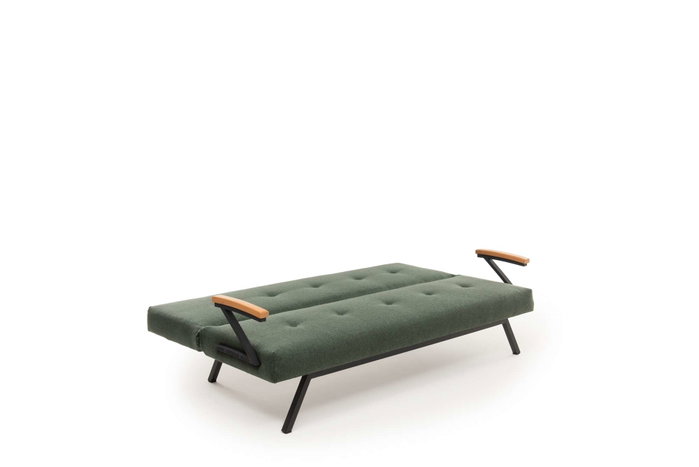 Atelier Del Sofa Sofá-Cama de 3 Plazas Verde